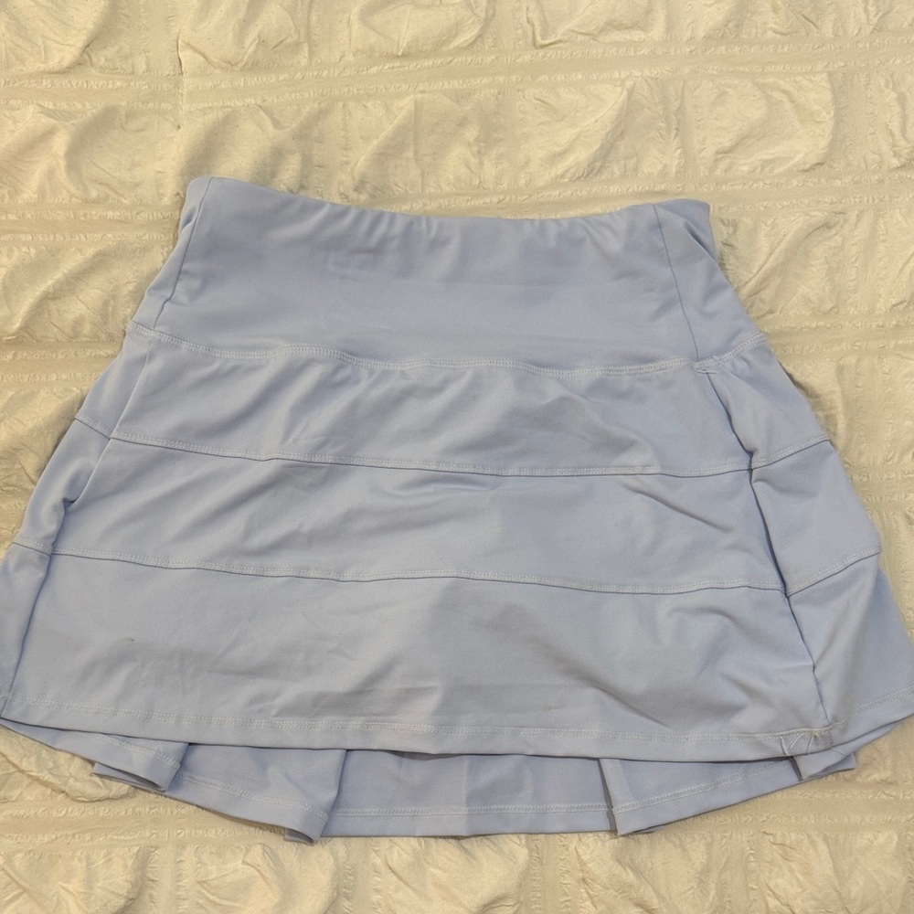 Light Blue Skater Skirt